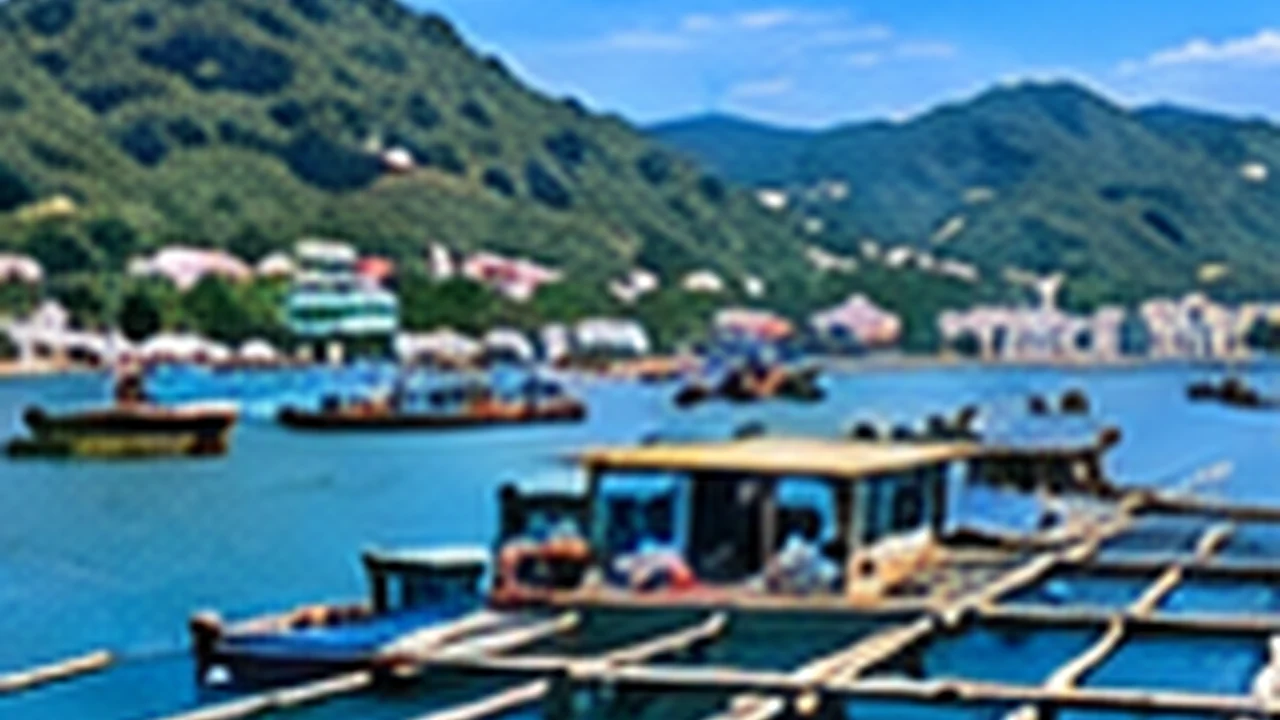 Иллюстрация: floating village